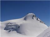 Monte Rosa Koča R. Margherita na Punti Gnifetti 4559m